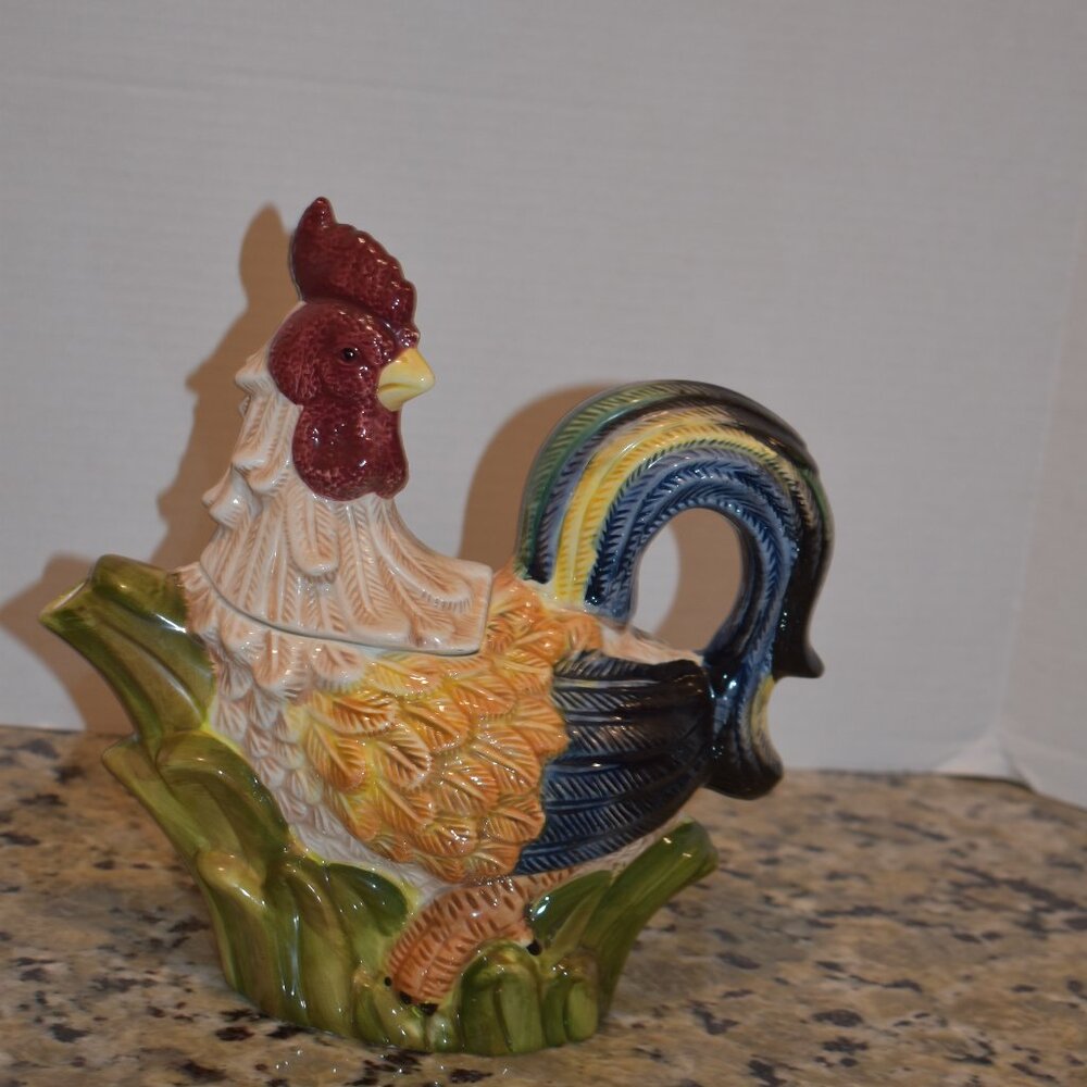 Jay Imports Rooster Teapot - Picture 2 of 8